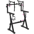 Adjustable Z Style Black Keyboard Stand w/ 2nd Tier