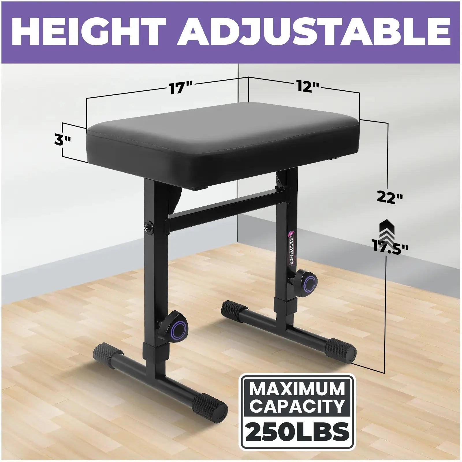 Adjustable X Style Keyboard Stand and Bench