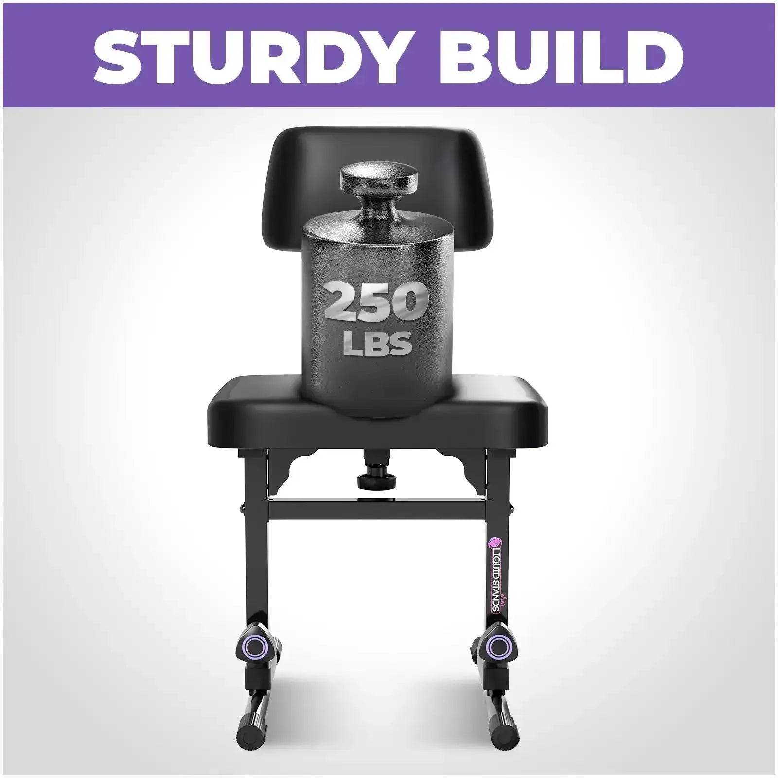 Adjustable Keyboard Bench Seat with Backrest