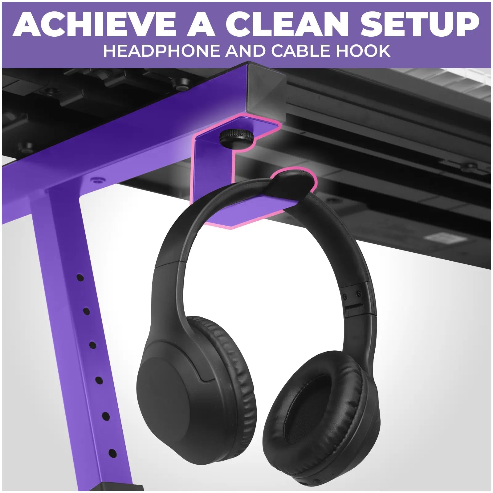 Adjustable Z Style Purple Keyboard Stand with Wheels