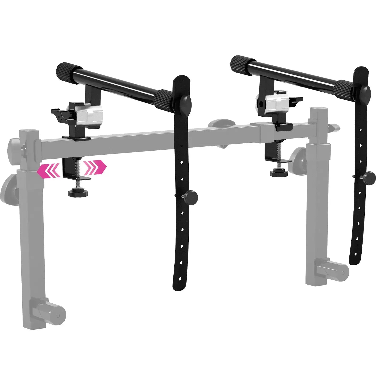 Adjustable 2-Tier Keyboard Stand Extender - Arms Only