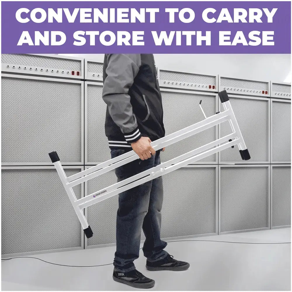 Adjustable X Style White Keyboard Stand