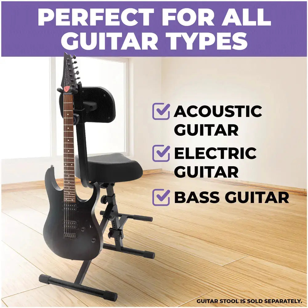 Adjustable Backrest for Guitar Stool
