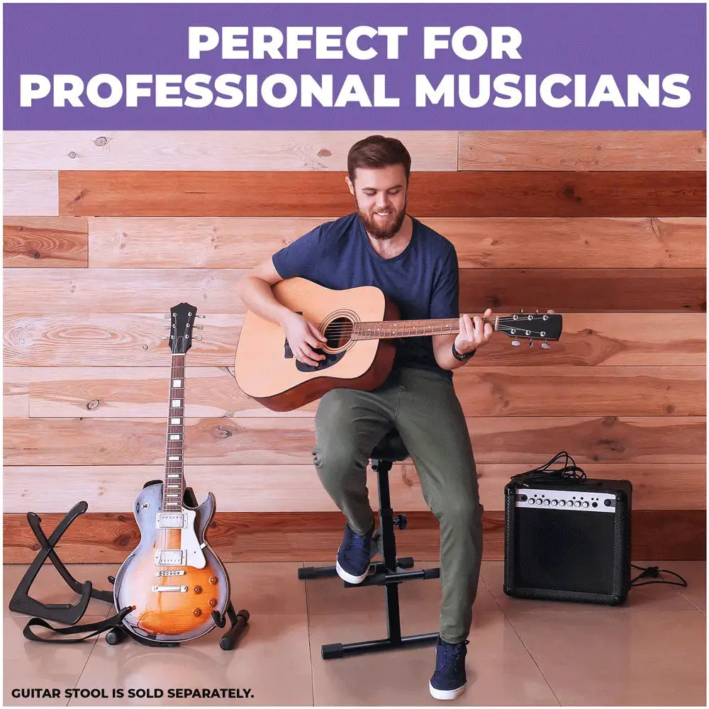 Adjustable Backrest for Guitar Stool